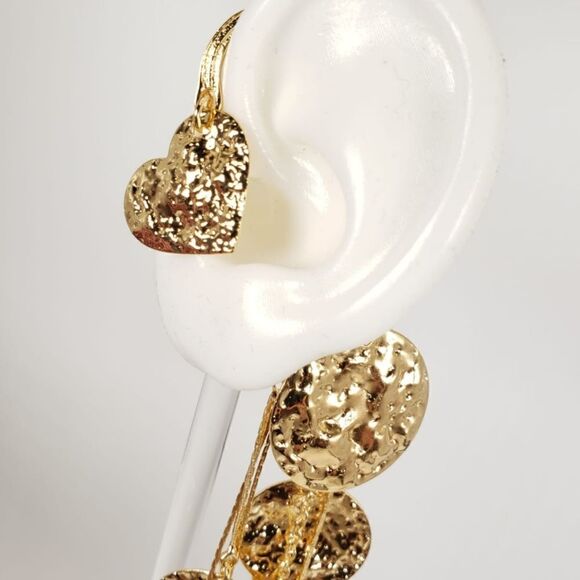 Brand New Top Fashion Gold Ear Hook Earring - Picture 4 of 6